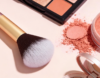 Rose Gold Makeup Brush for Foundation Blush and Powder